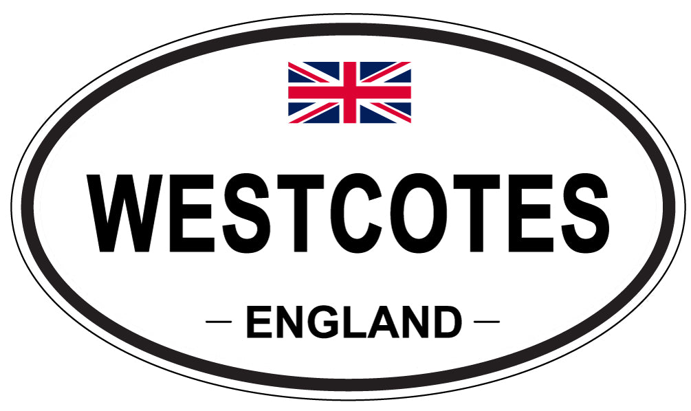 WESTCOTES, England - Oval Magnet
