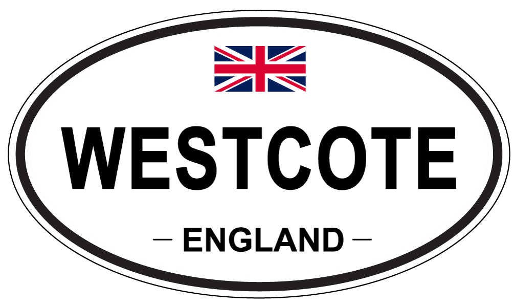 WESTCOTE, England - Oval Magnet