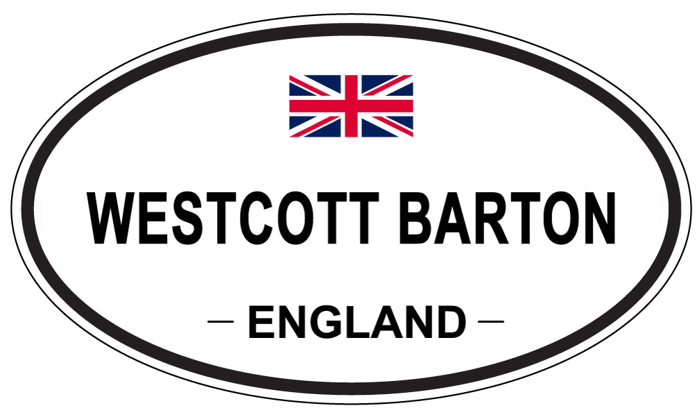 WESTCOTT BARTON, England - Oval Magnet