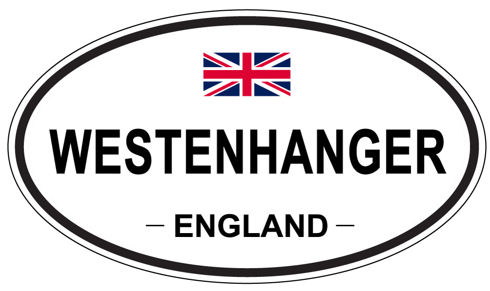 WESTENHANGER, England - Oval Magnet