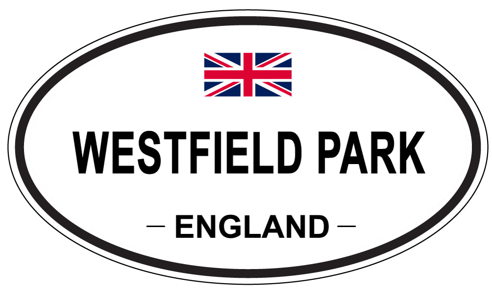 WESTFIELD PARK, England - Oval Magnet