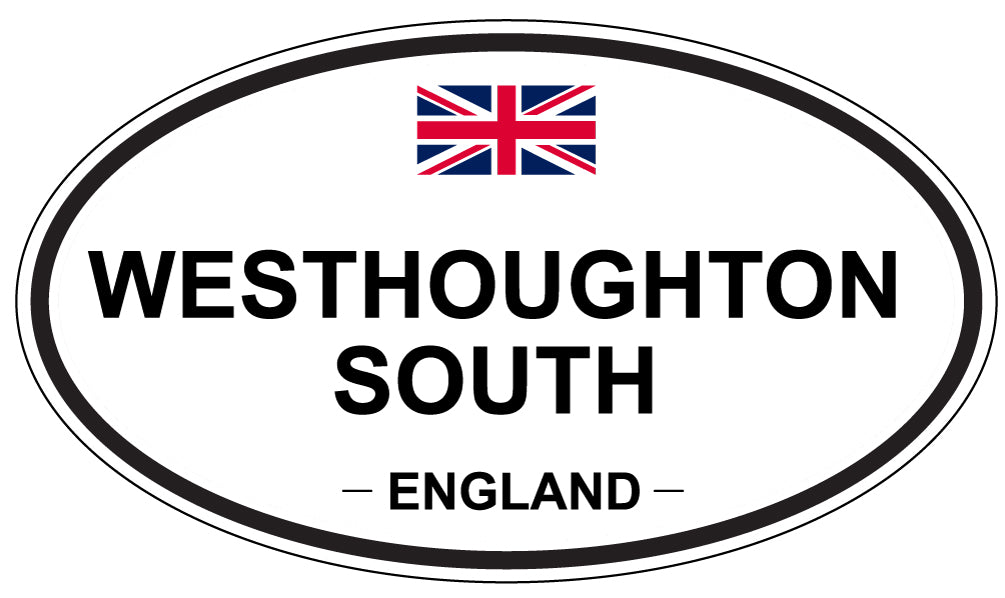 WESTHOUGHTON SOUTH, England - Oval Magnet