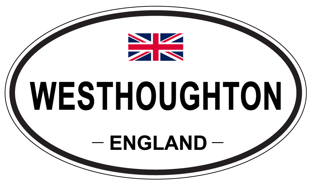 WESTHOUGHTON, England - Oval Magnet