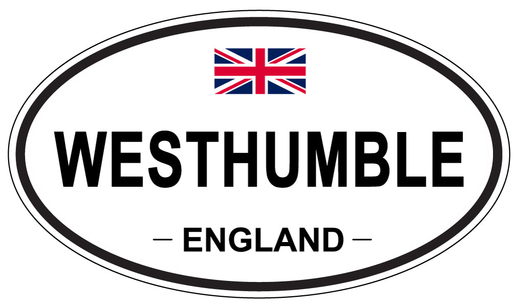 WESTHUMBLE, England - Oval Magnet
