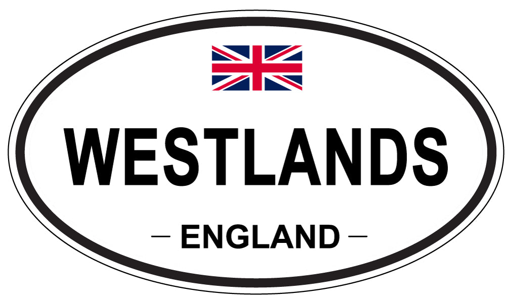 WESTLANDS, England - Oval Magnet