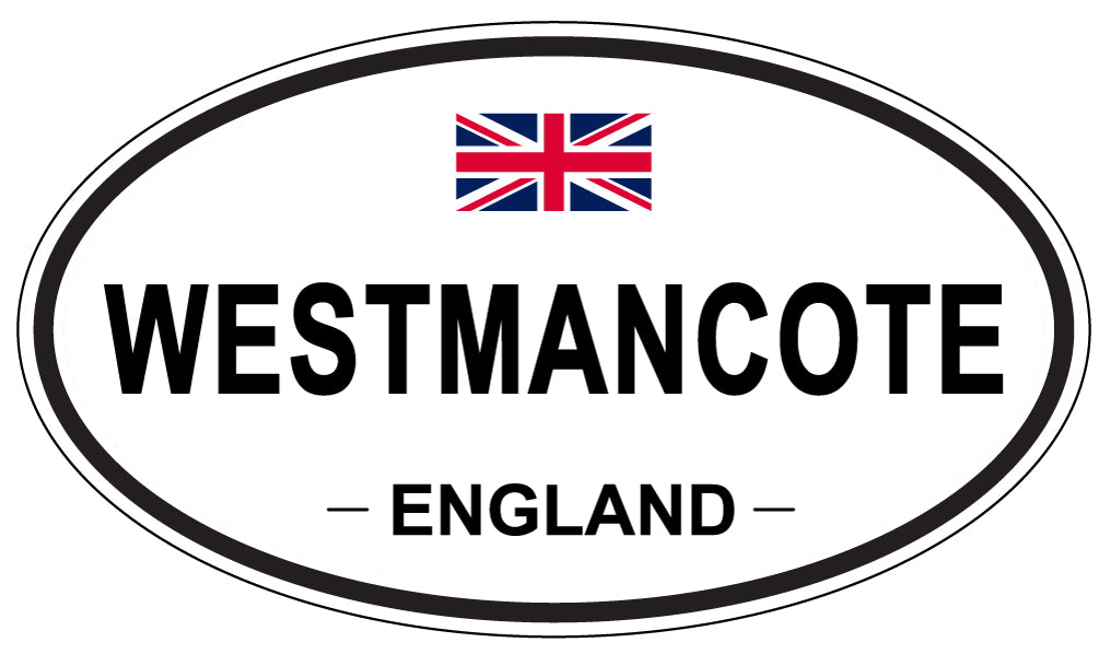 WESTMANCOTE, England - Oval Magnet