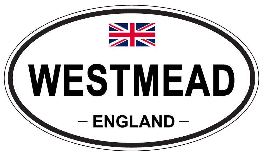 WESTMEAD, ENGLAND - Oval Sticker