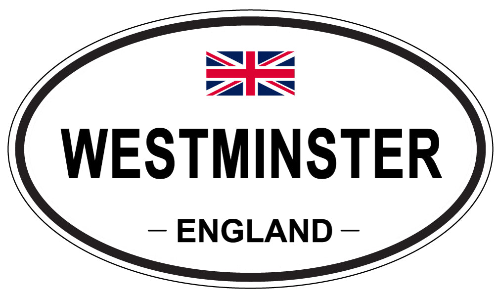 WESTMINSTER, England - Oval Magnet