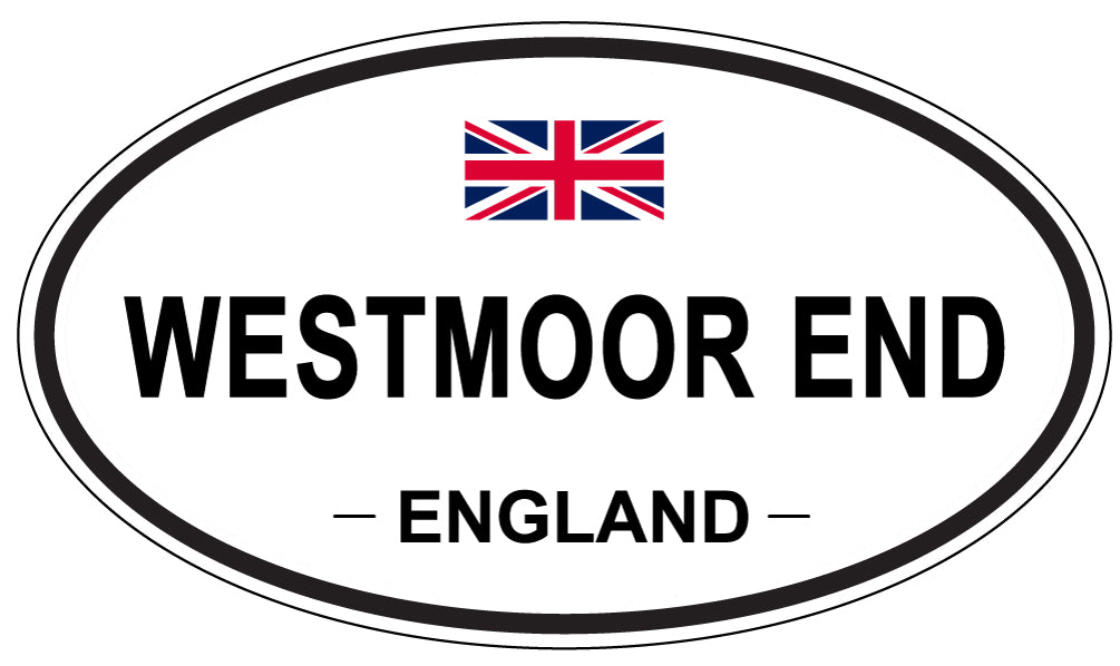 WESTMOOR END, England - Oval Magnet