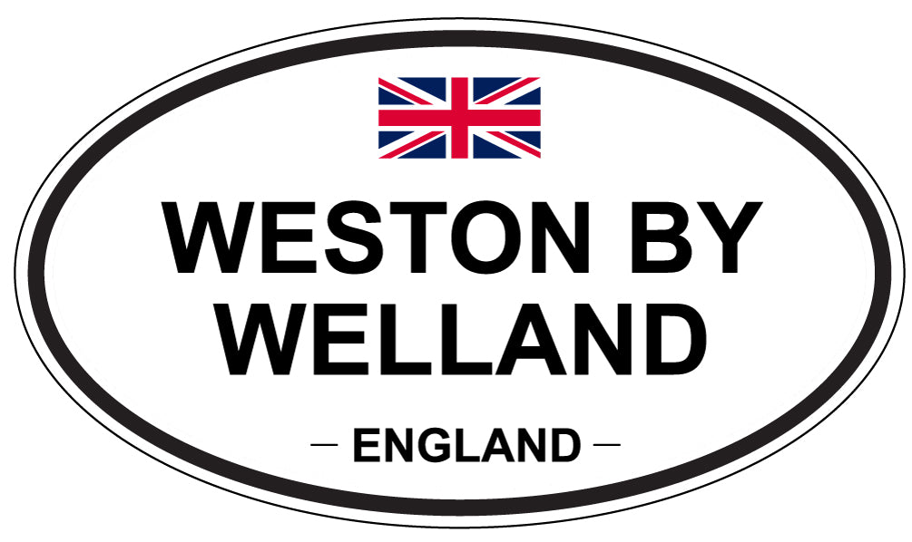 WESTON BY WELLAND, England - Oval Magnet