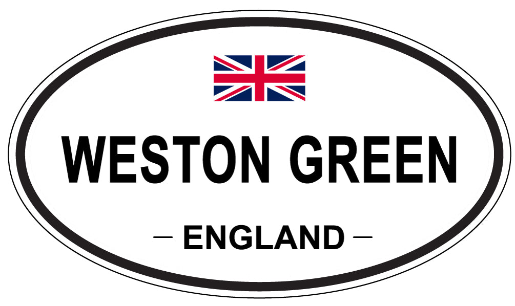 WESTON GREEN, England - Oval Magnet