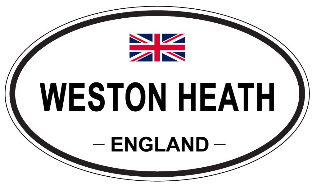 WESTON HEATH, England - Oval Magnet