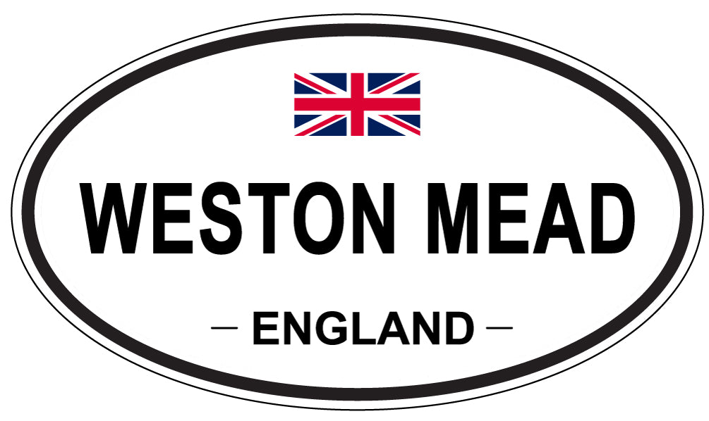 WESTON MEAD, England - Oval Magnet