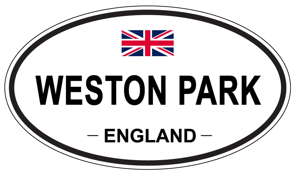WESTON PARK, England - Oval Magnet