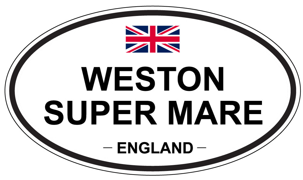 WESTON SUPER MARE, England - Oval Magnet