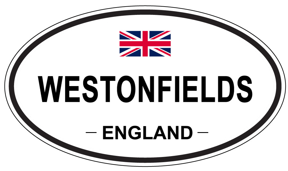 WESTONFIELDS, England - Oval Magnet