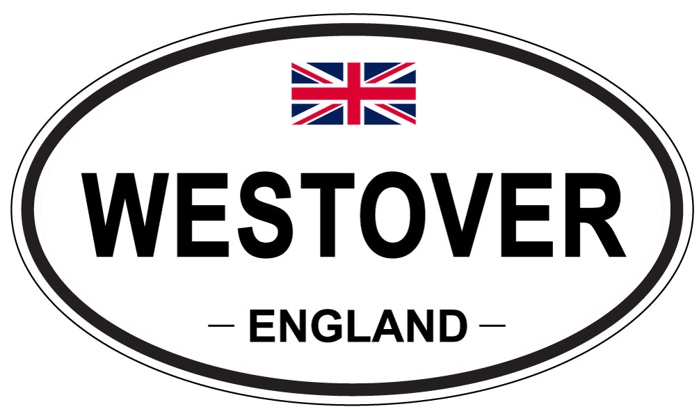 WESTOVER, England - Oval Magnet