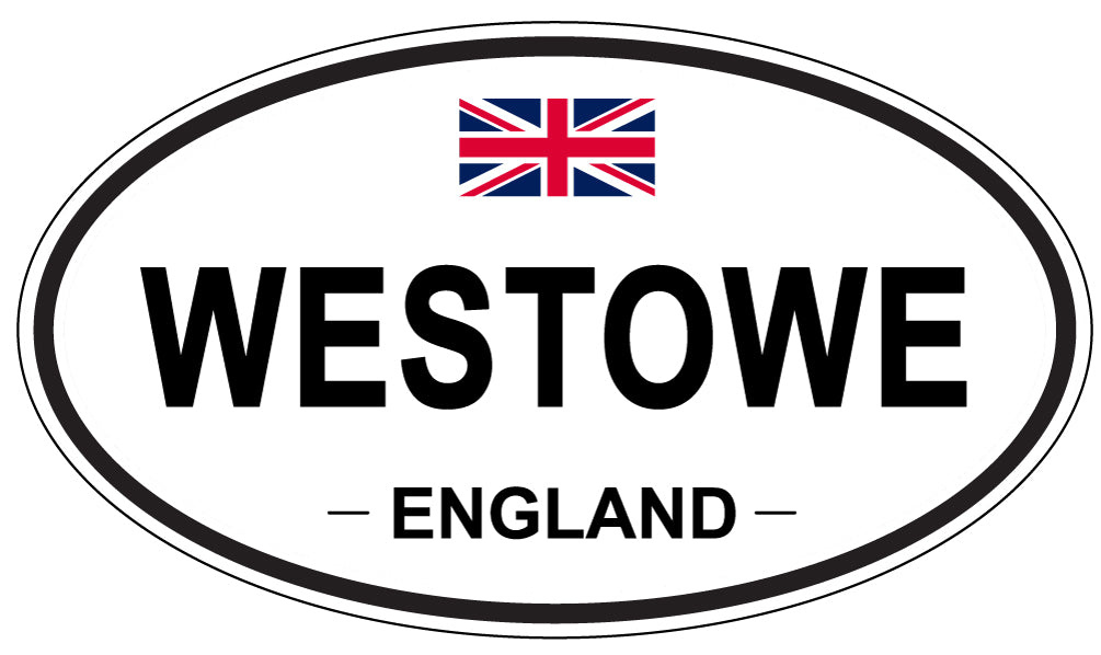 WESTOWE, England - Oval Magnet