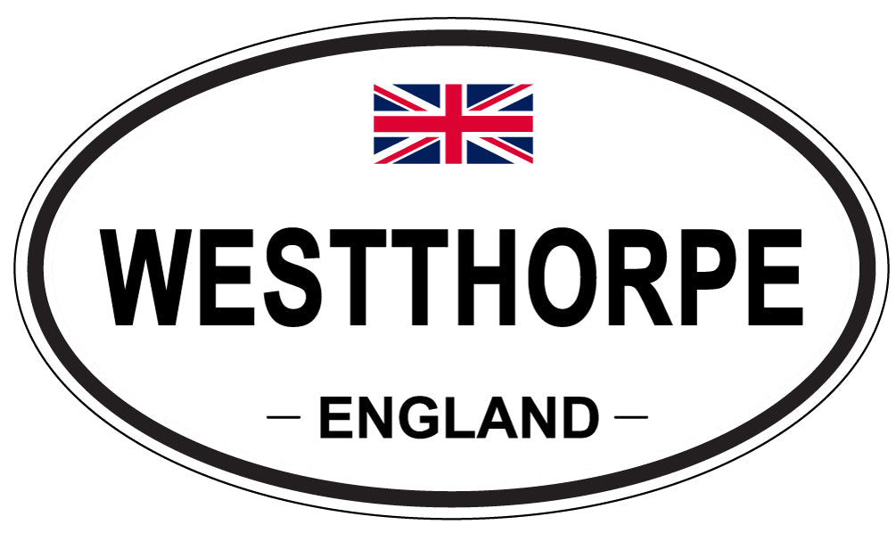 WESTTHORPE, England - Oval Magnet