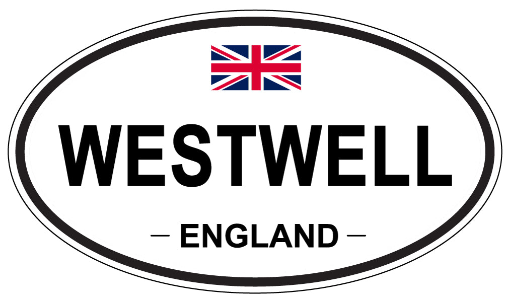 WESTWELL, England - Oval Magnet