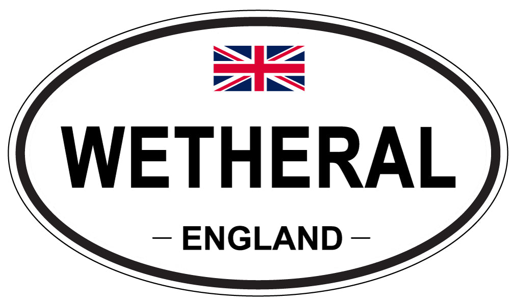WETHERAL, England - Oval Magnet