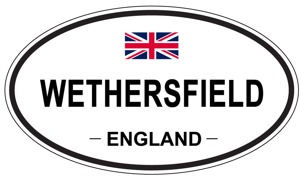 WETHERSFIELD, England - Oval Magnet