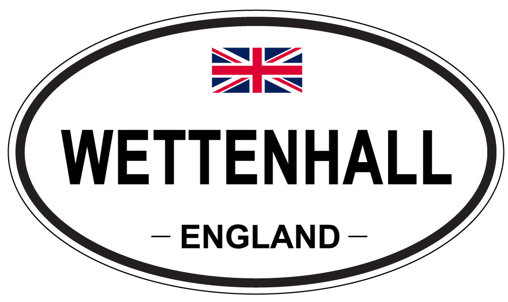 WETTENHALL, England - Oval Magnet