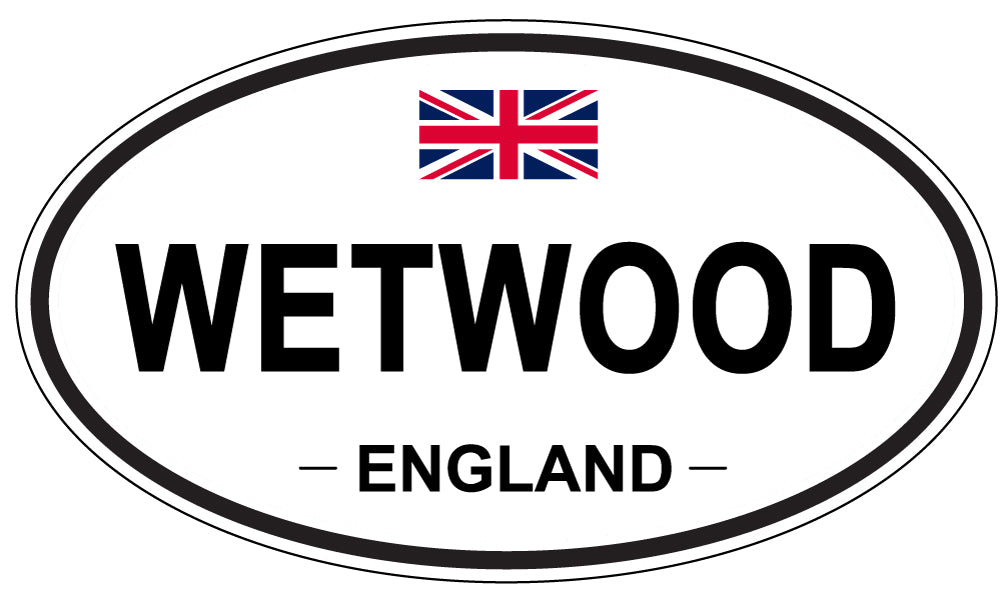 WETWOOD, England - Oval Magnet