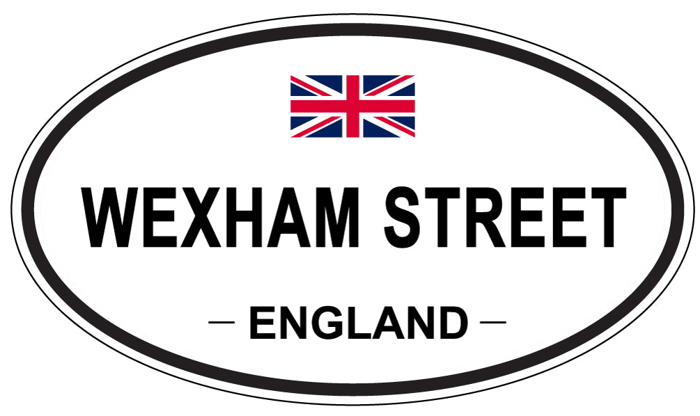 WEXHAM STREET, England - Oval Magnet