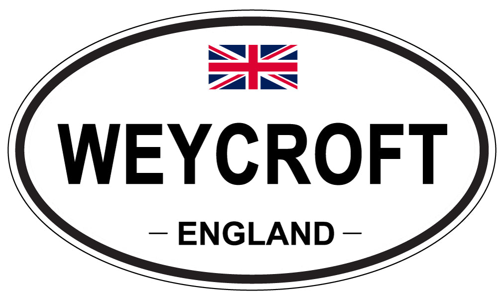 WEYCROFT, England - Oval Magnet