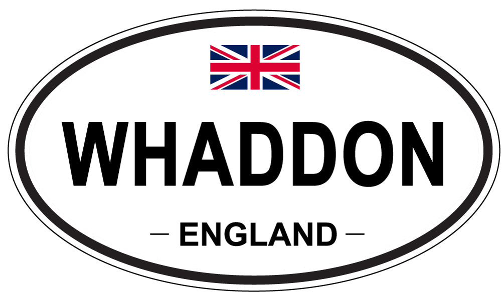 WHADDON, England - Oval Magnet