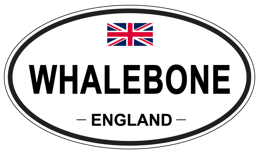 WHALEBONE, England - Oval Magnet