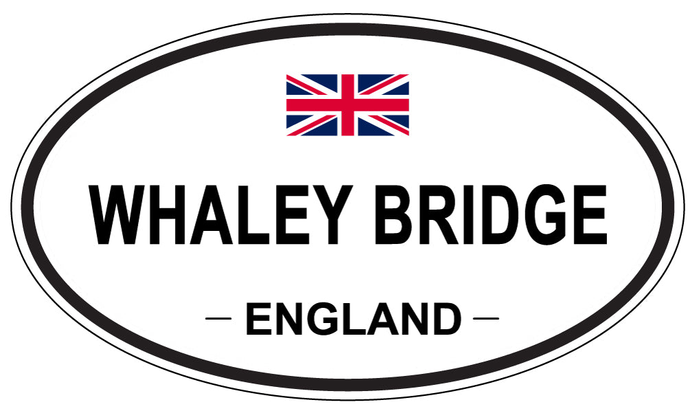 WHALEY BRIDGE, England - Oval Magnet