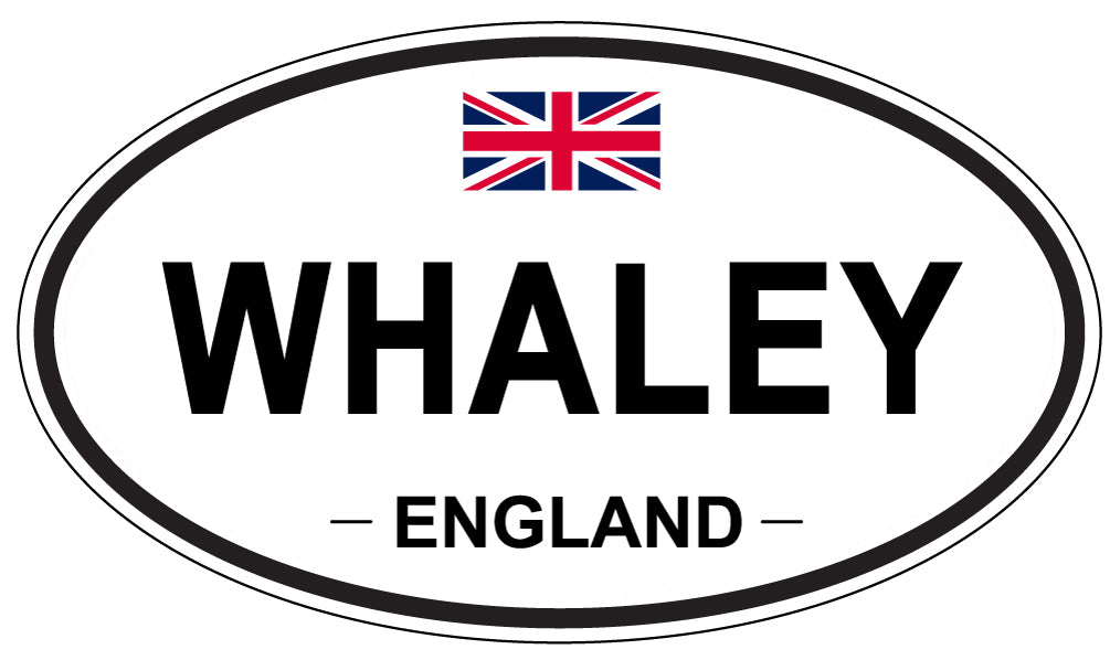 WHALEY, England - Oval Magnet