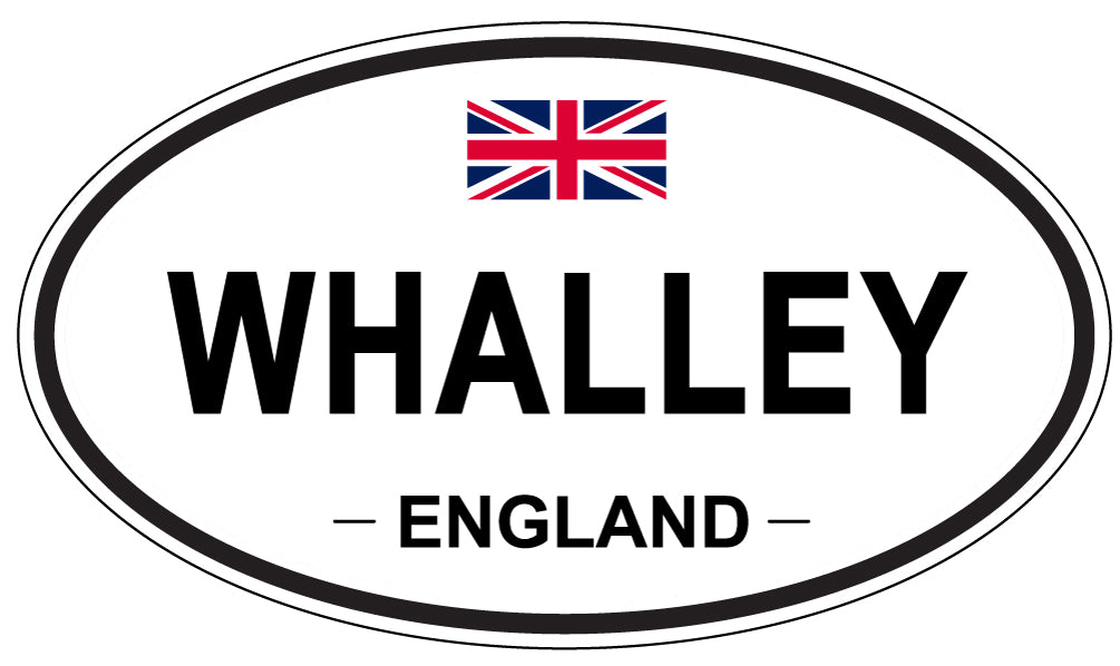 WHALLEY, England - Oval Magnet