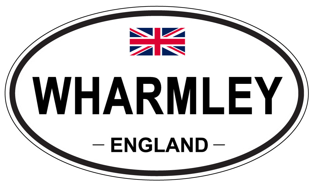 WHARMLEY, England - Oval Magnet