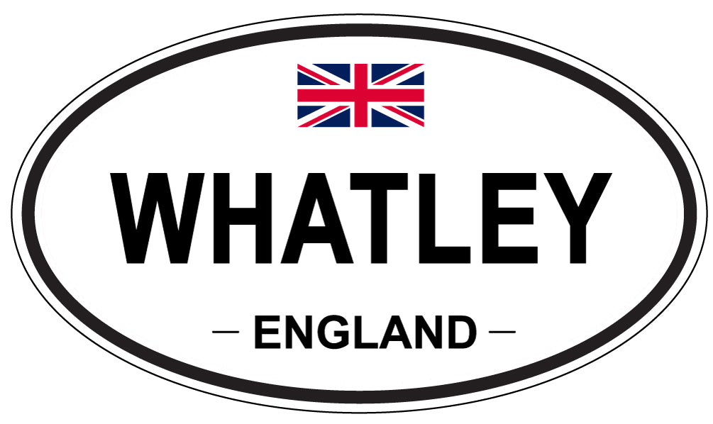 WHATLEY, England - Oval Magnet