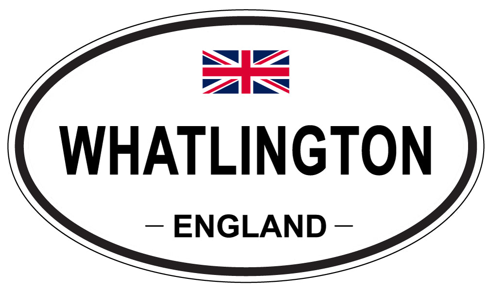 WHATLINGTON, England - Oval Magnet