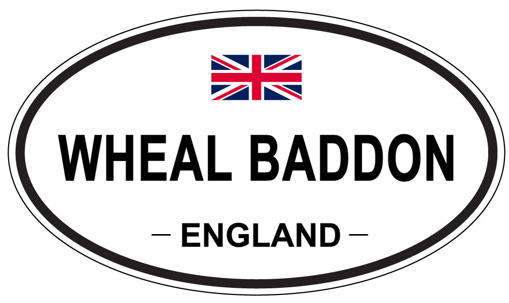 WHEAL BADDON, England - Oval Magnet