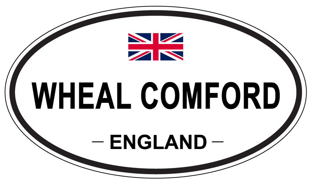 WHEAL COMFORD, England - Oval Magnet