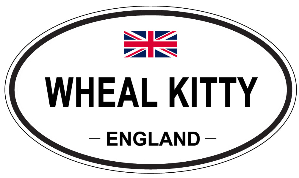WHEAL KITTY, England - Oval Magnet