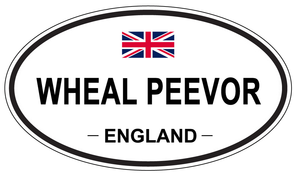 WHEAL PEEVOR, England - Oval Magnet