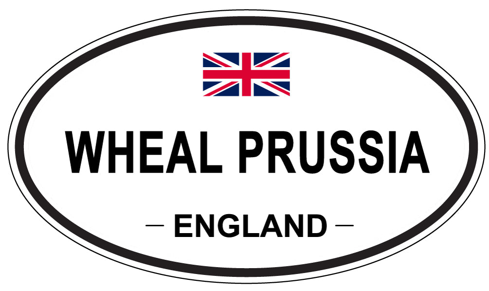 WHEAL PRUSSIA, England - Oval Magnet