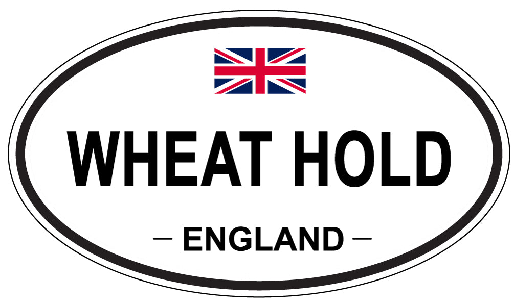 WHEAT HOLD, England - Oval Magnet
