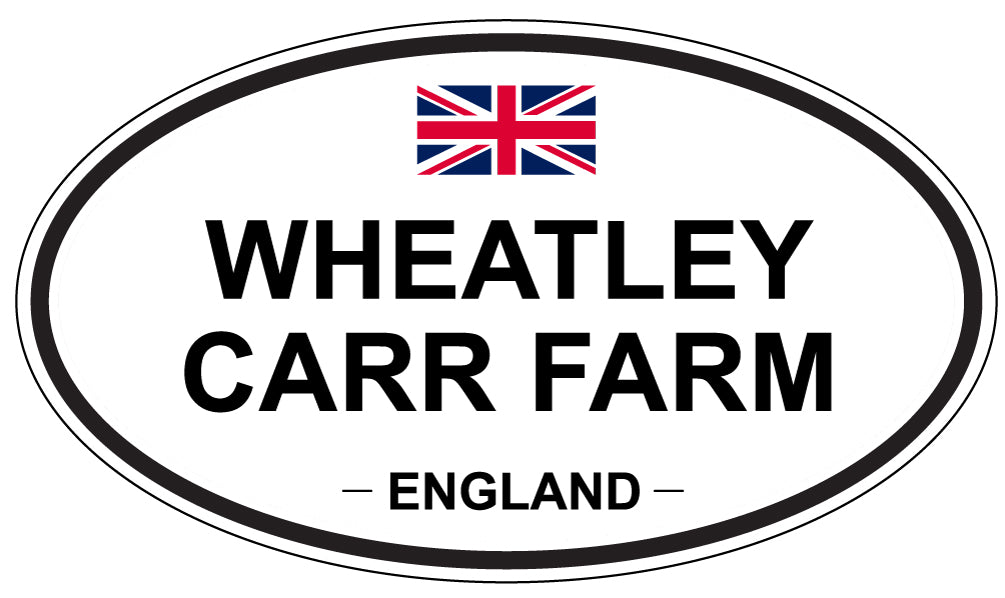 WHEATLEY CARR FARM, England - Oval Magnet