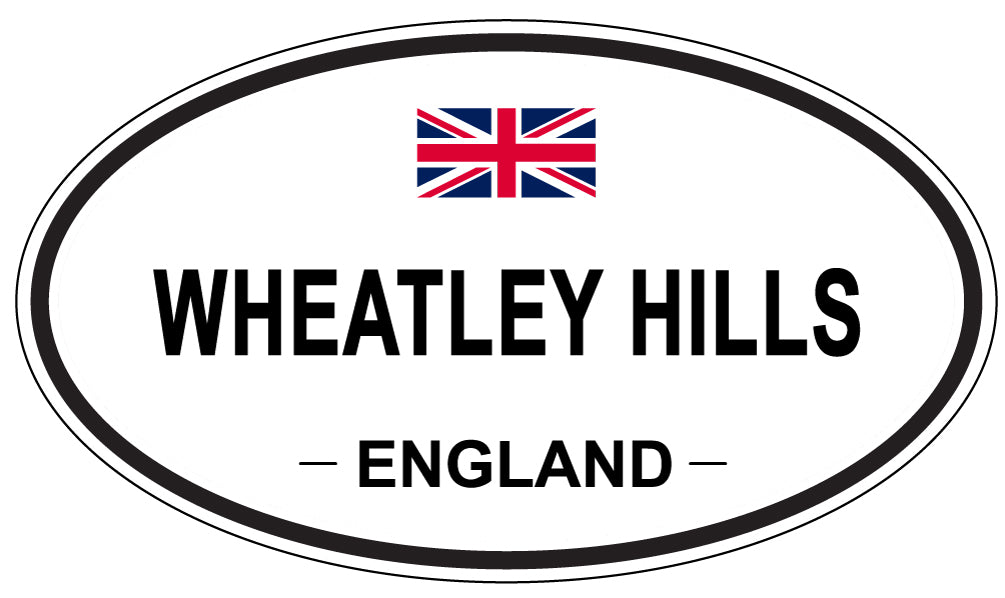 WHEATLEY HILLS, England - Oval Magnet