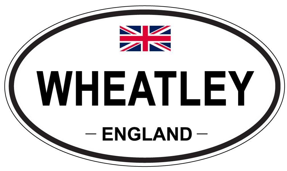 WHEATLEY, England - Oval Magnet