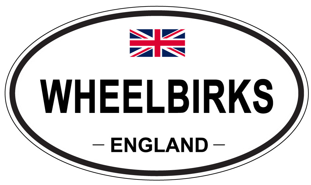 WHEELBIRKS, England - Oval Magnet