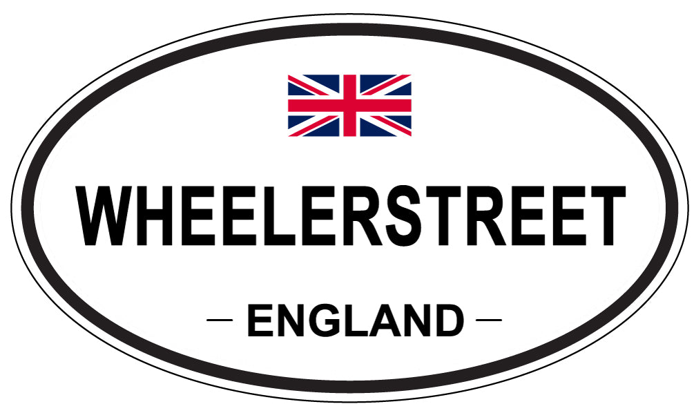 WHEELERSTREET, England - Oval Magnet