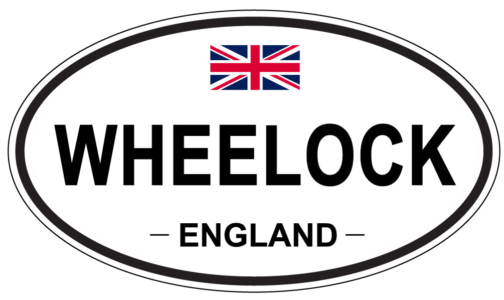 WHEELOCK, England - Oval Magnet